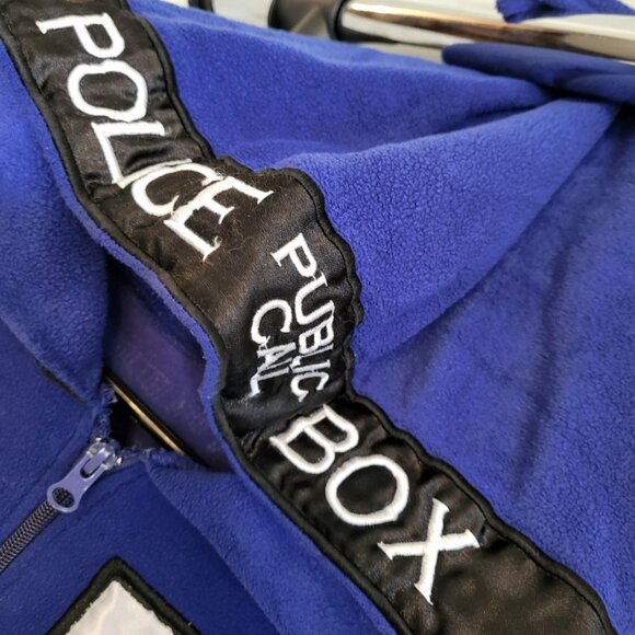 BBC Doctor Who: Adult Tardis Onesie Pajamas Size Large - Picture 4 of 14